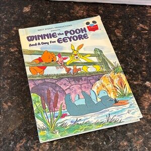 Walt Disney 'Winnie the Pooh and A Day for Eeyore' Hardcover Book - Multicolor
